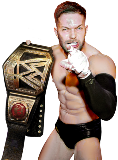 Finn Balor - Finn Balor Wwe Championship (385x520), Png Download