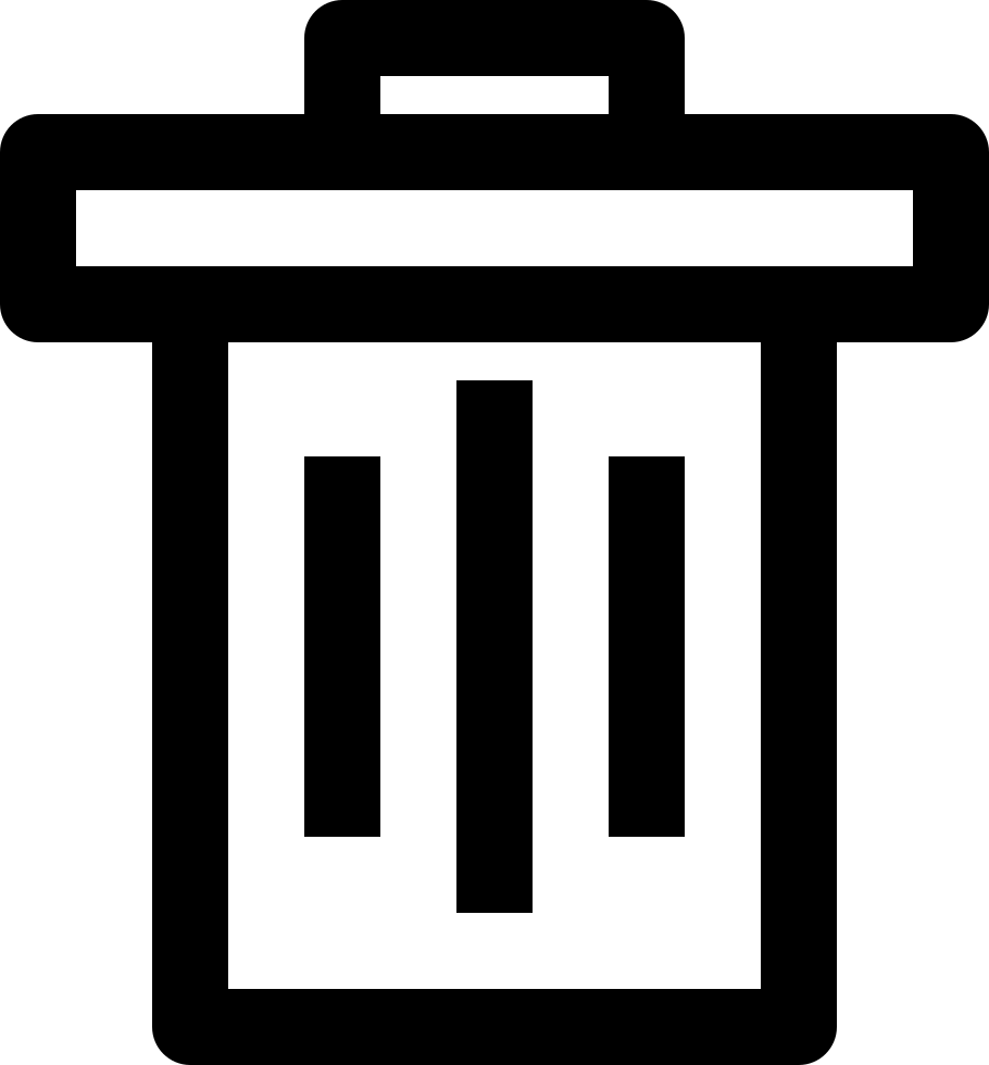 Png File - Trash (910x980), Png Download