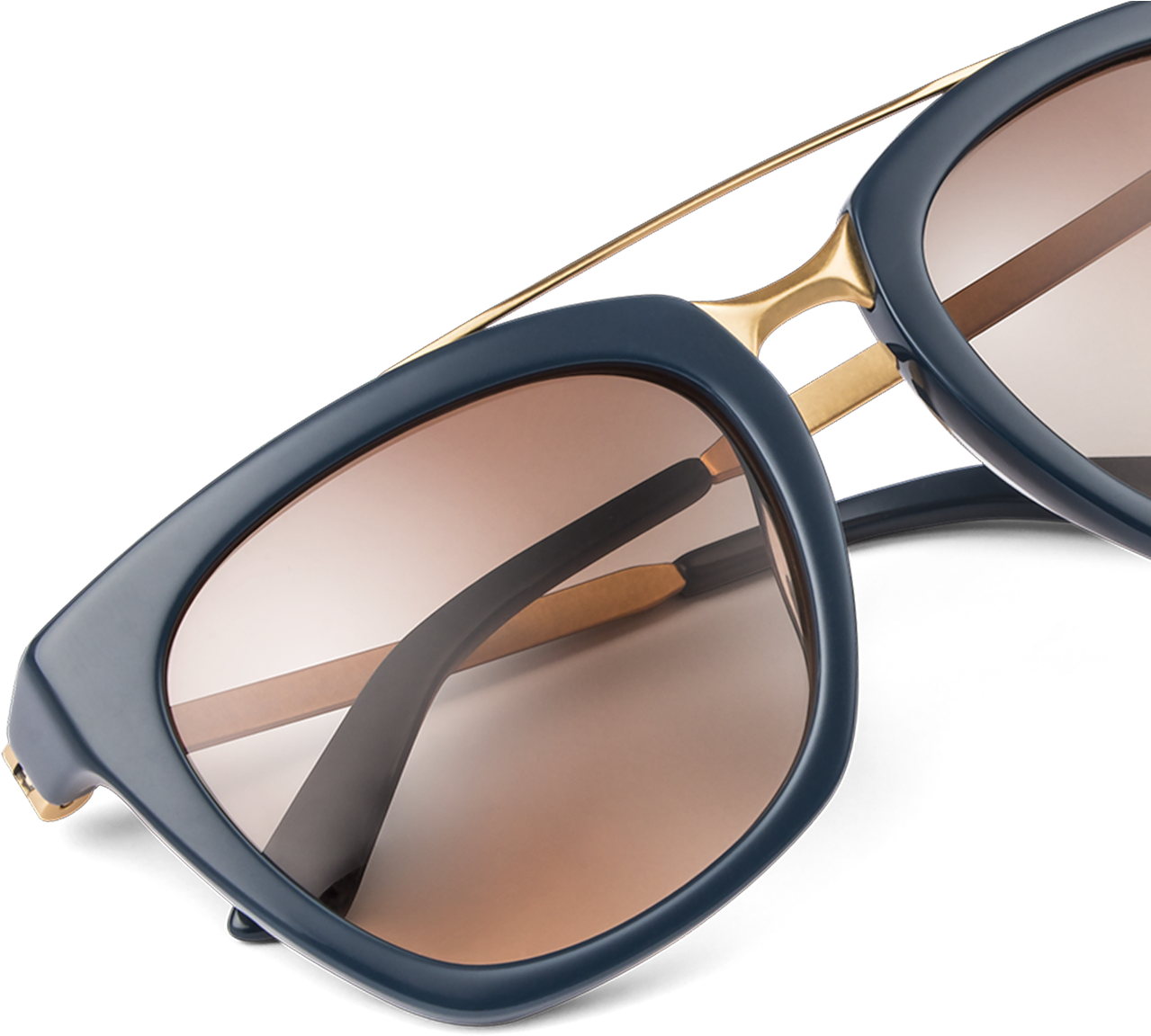 Calvin Klein Sunglasses In Navy - Shadow (1400x1400), Png Download