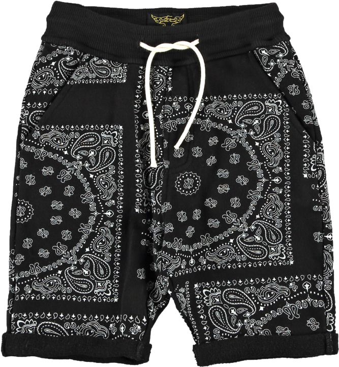 Finger In The Nose Grounded Fleece Bermuda Bandana - Bermuda Mollettone Motivo Bandana - Finger In The Nose (960x720), Png Download