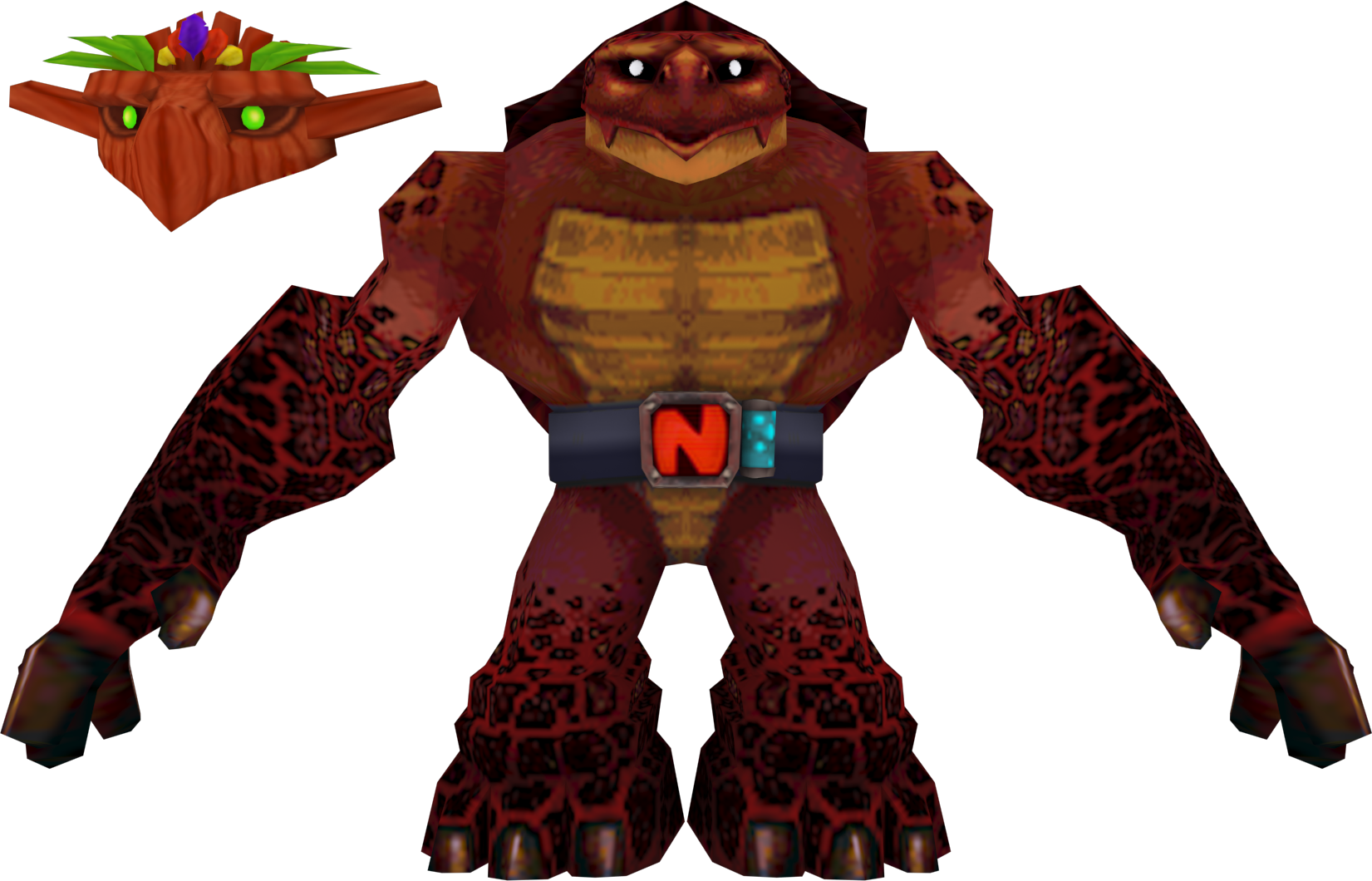 Crash Of The Titans Magmadon (1651x1060), Png Download