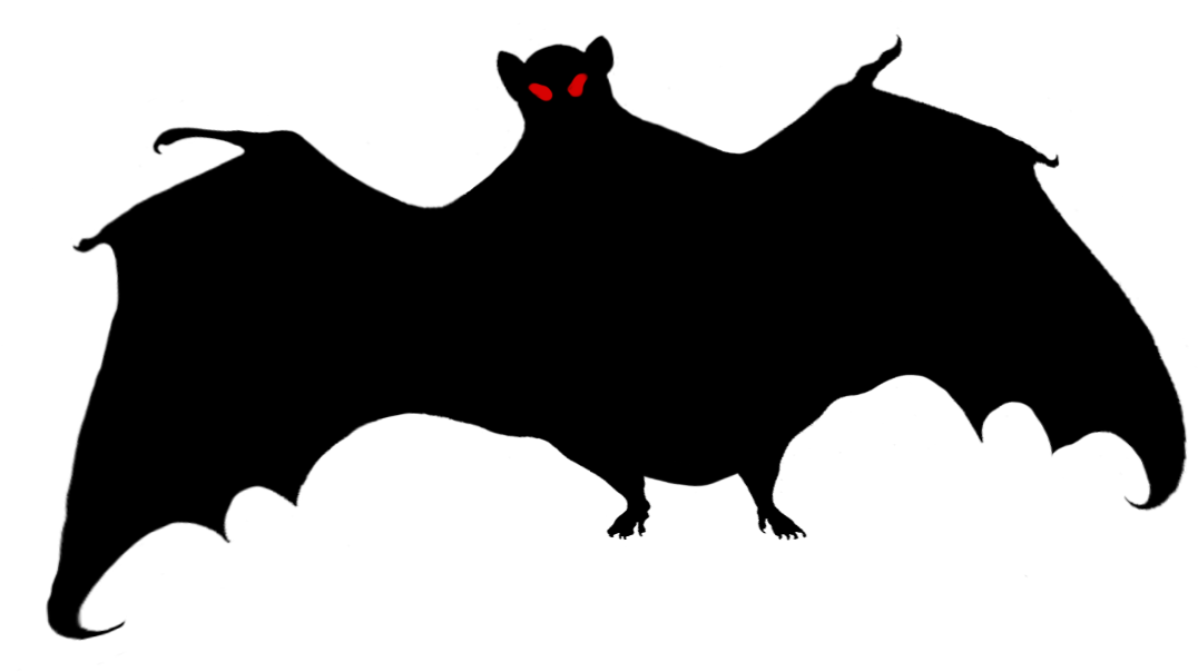 Halloween Bat With Red Eyes - Bat (1114x630), Png Download