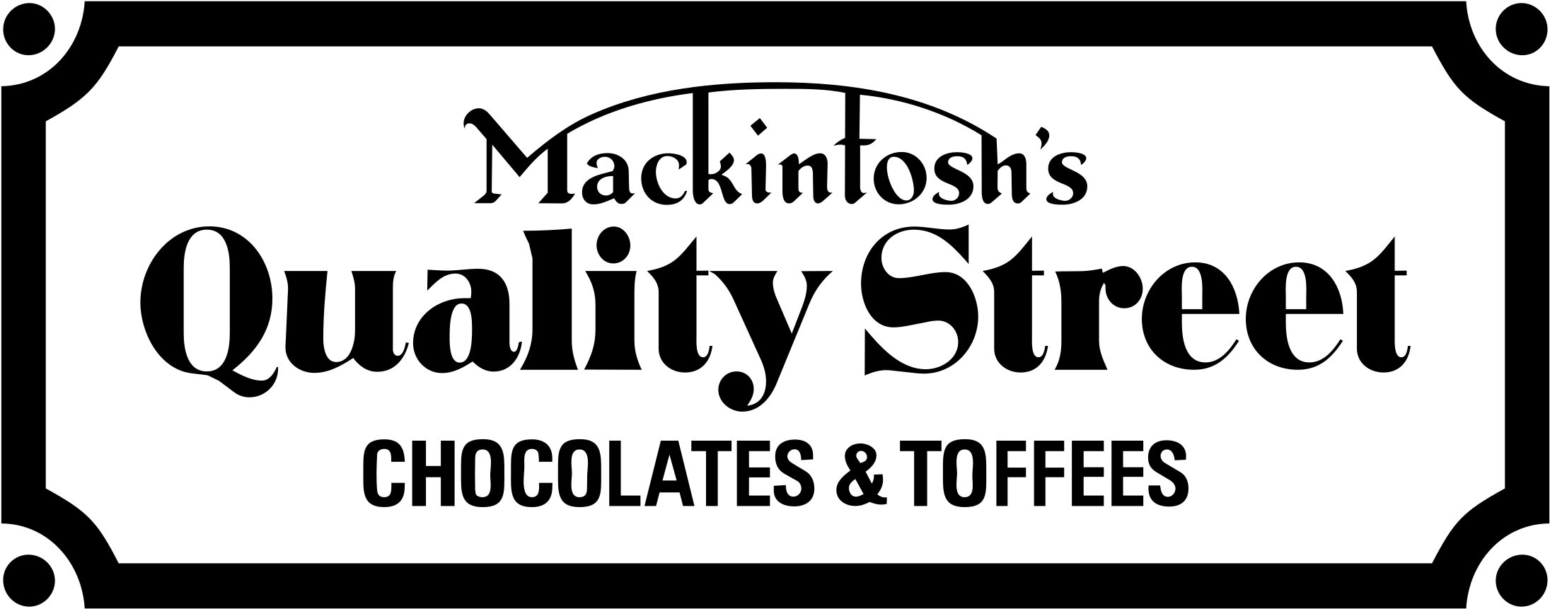 Mackintosh's Quality Street Logo Png Transparent - Quality Street (2400x2400), Png Download
