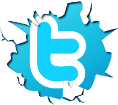 Crack The Two-woman Crusade - Transparent Twitter Logo (400x356), Png Download