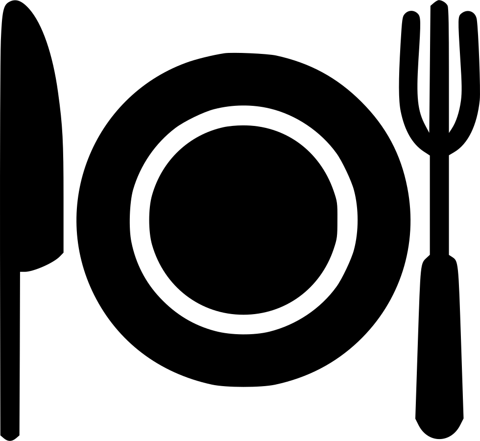 Plate With Fork And Knife Comments - Fork (980x900), Png Download