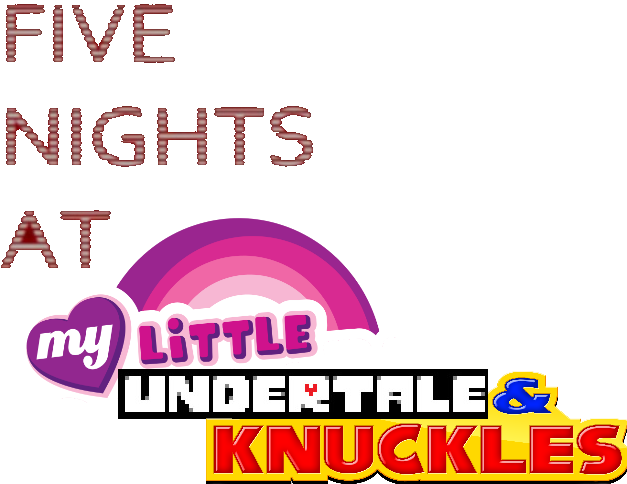 Five Nights At My Little Undertale & Knuckles - Hasbro My Little Pony Power Ponies (627x484), Png Download