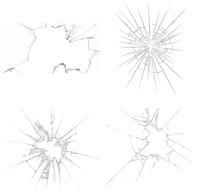 Broken Glass Transparent Png - Broken Glass (400x400), Png Download