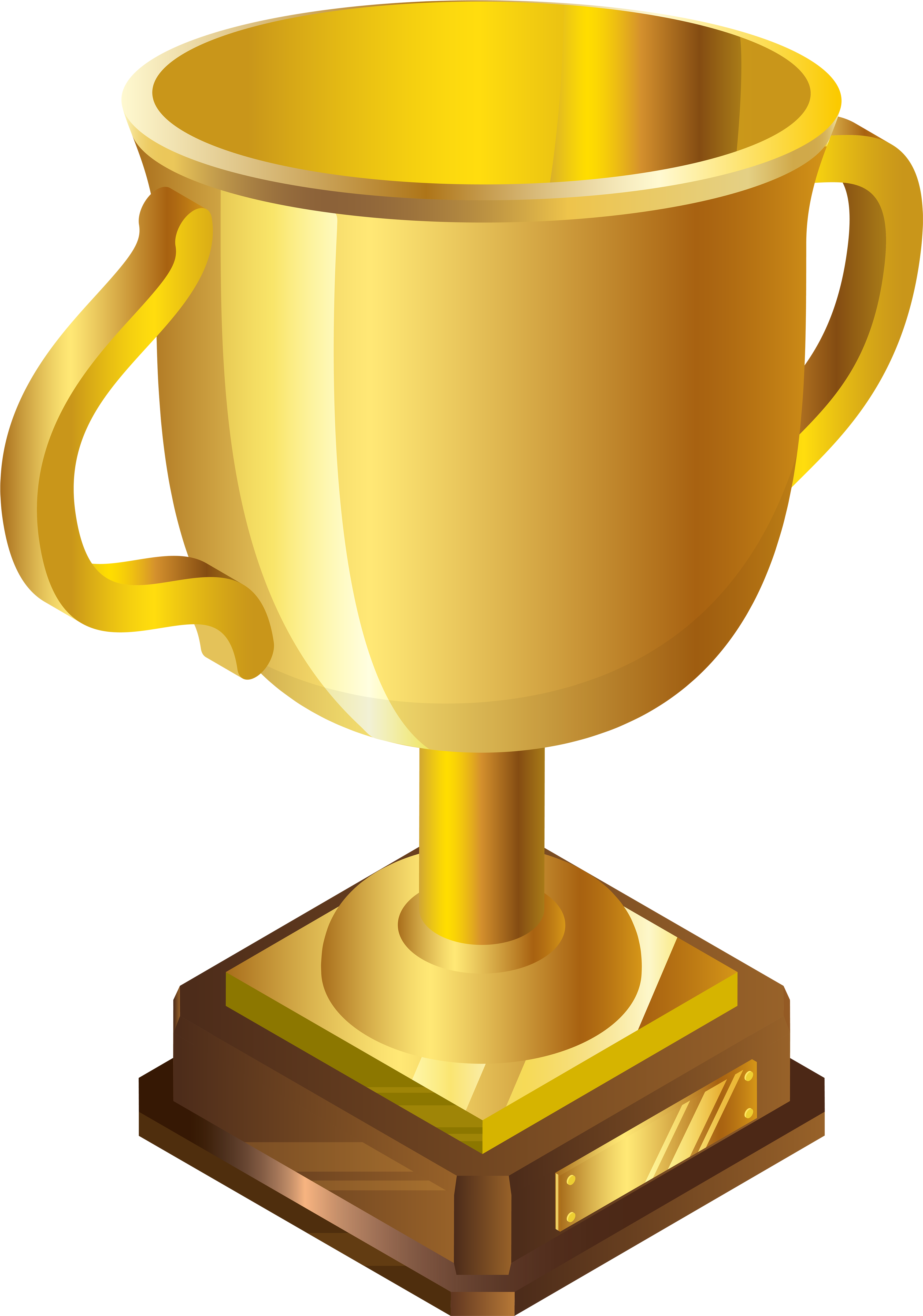 Gold Cup Clip Art (4044x5830), Png Download