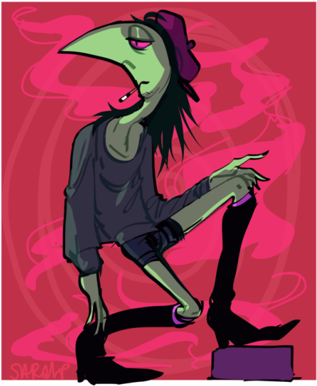 Fashion/modern Snake 🐍 - Illustration (500x666), Png Download