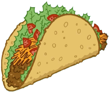 {no Title} Taco Tumblr - Tacos Overlays (500x377), Png Download