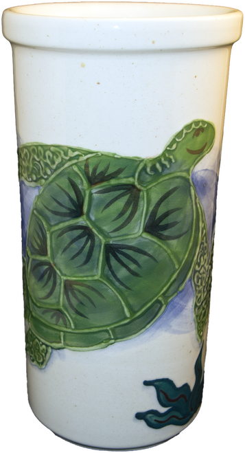 Green Sea Turtle (357x659), Png Download