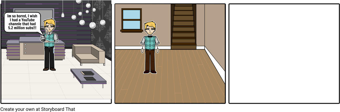 Pewdiepie - Storyboard (1164x385), Png Download