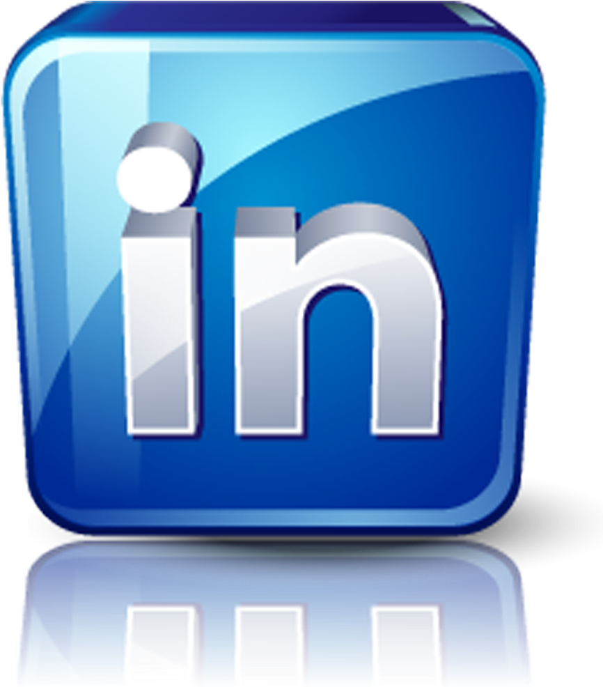 Linked In Icon (928x1245), Png Download