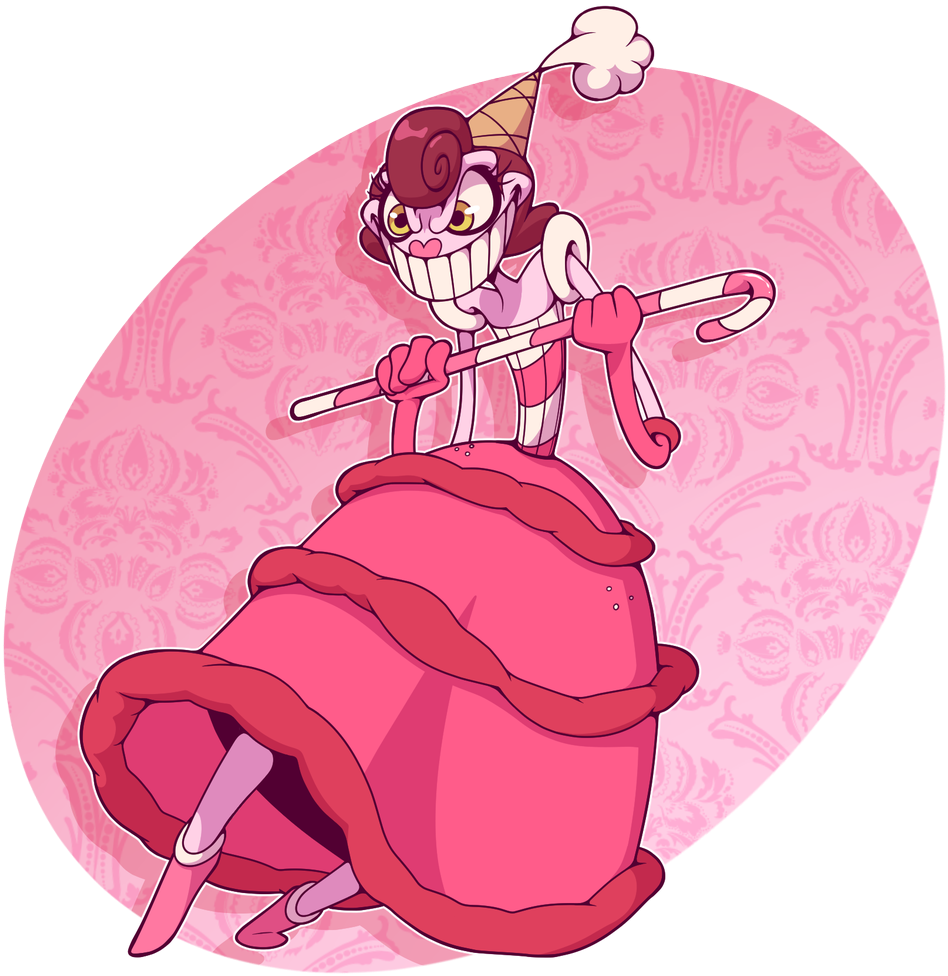 #cuphead #sugarlandshimmy Pic - Cuphead Baroness Von Bon Bon Rule 34 (1200x1071), Png Download