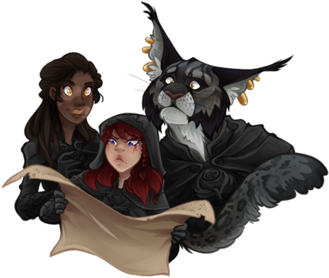 I've Wanted To Draw This For A While, But I Love My - Redguard Skyrim (500x434), Png Download