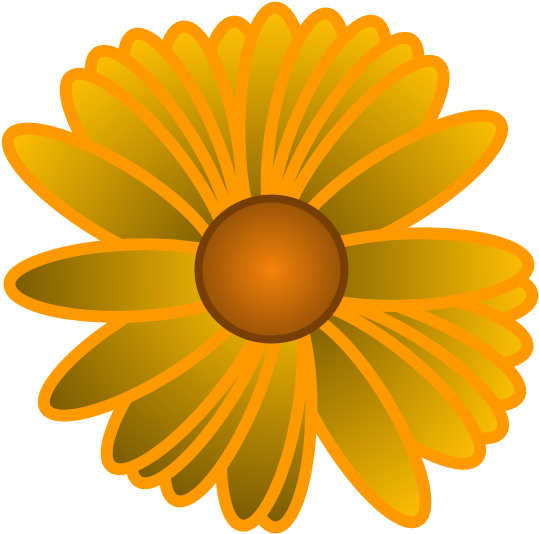 Sunflower - Black-eyed Susan (960x720), Png Download