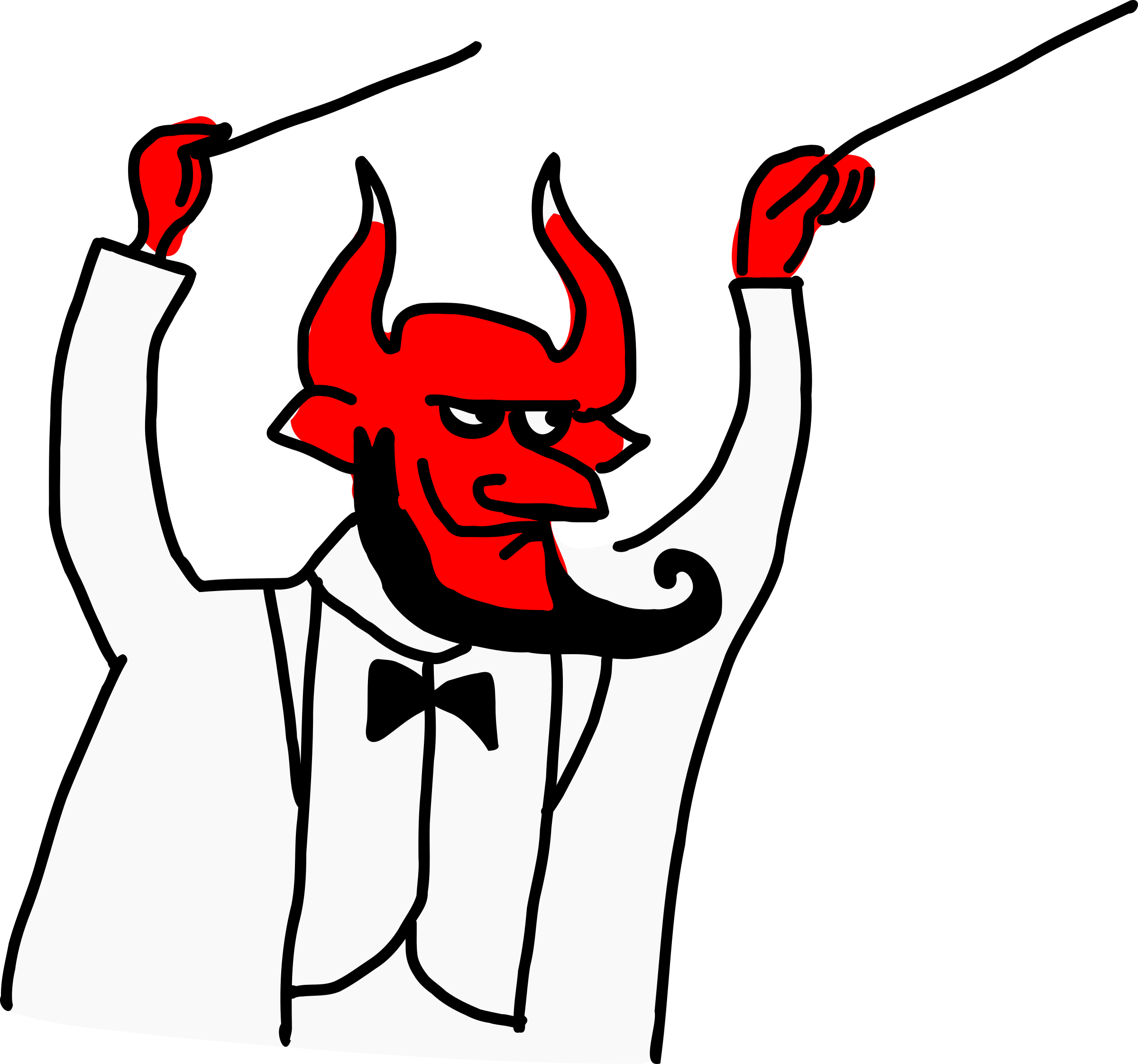 Satanism Clipart Baby Devil - Satan Png (2400x2243), Png Download