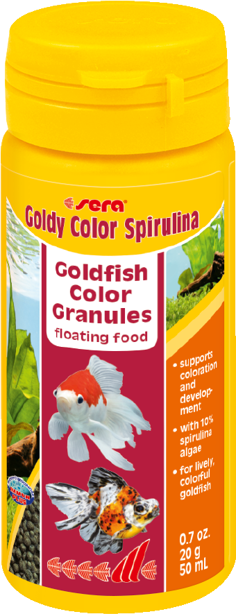 00880 Int Sera Goldy Color Spirulina 50 Ml - Sera Plankton Tabs (130 Tabs, 1.1 Oz, 33 G) (358x929), Png Download