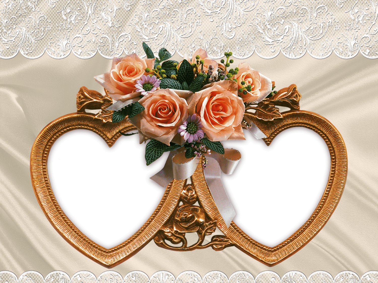 Indian Wedding Frames Psd Allcanwear Org - U Love F (1500x1125), Png Download