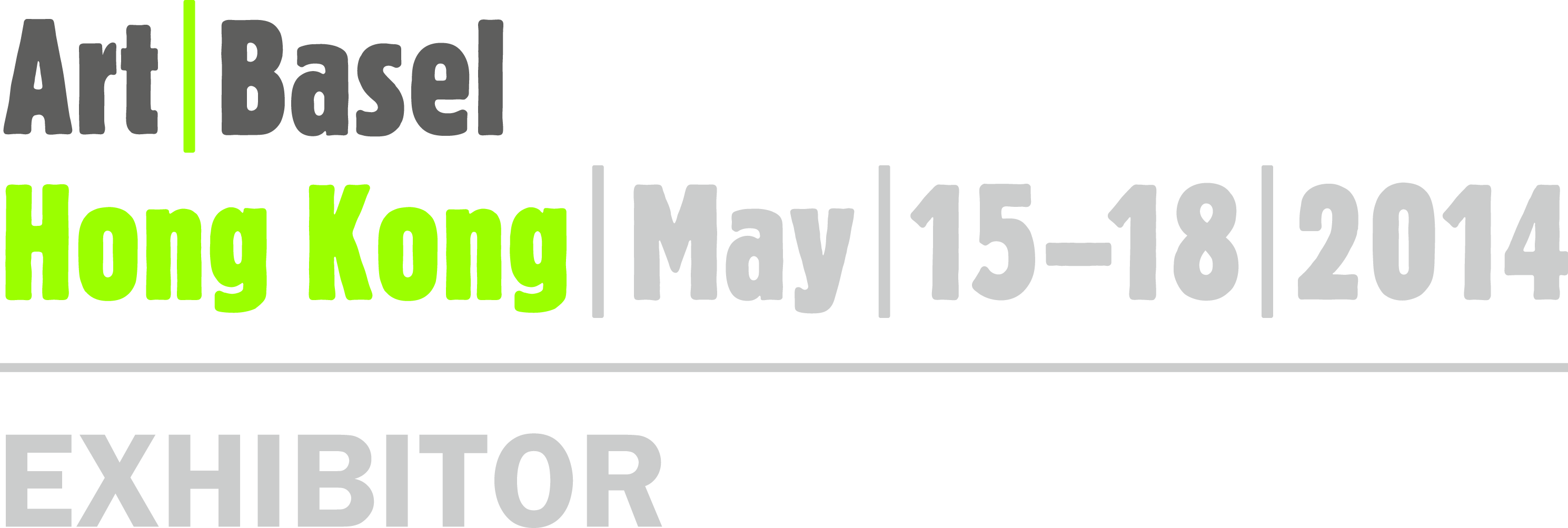 Art Basel Hong Kong 2014 Logo (2978x1003), Png Download