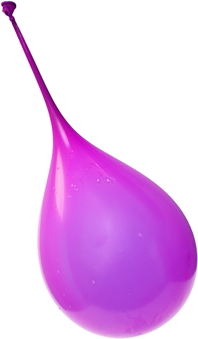 Water Balloon Transprent Png Free Download Liquid - Water Balloon Transparent (407x678), Png Download