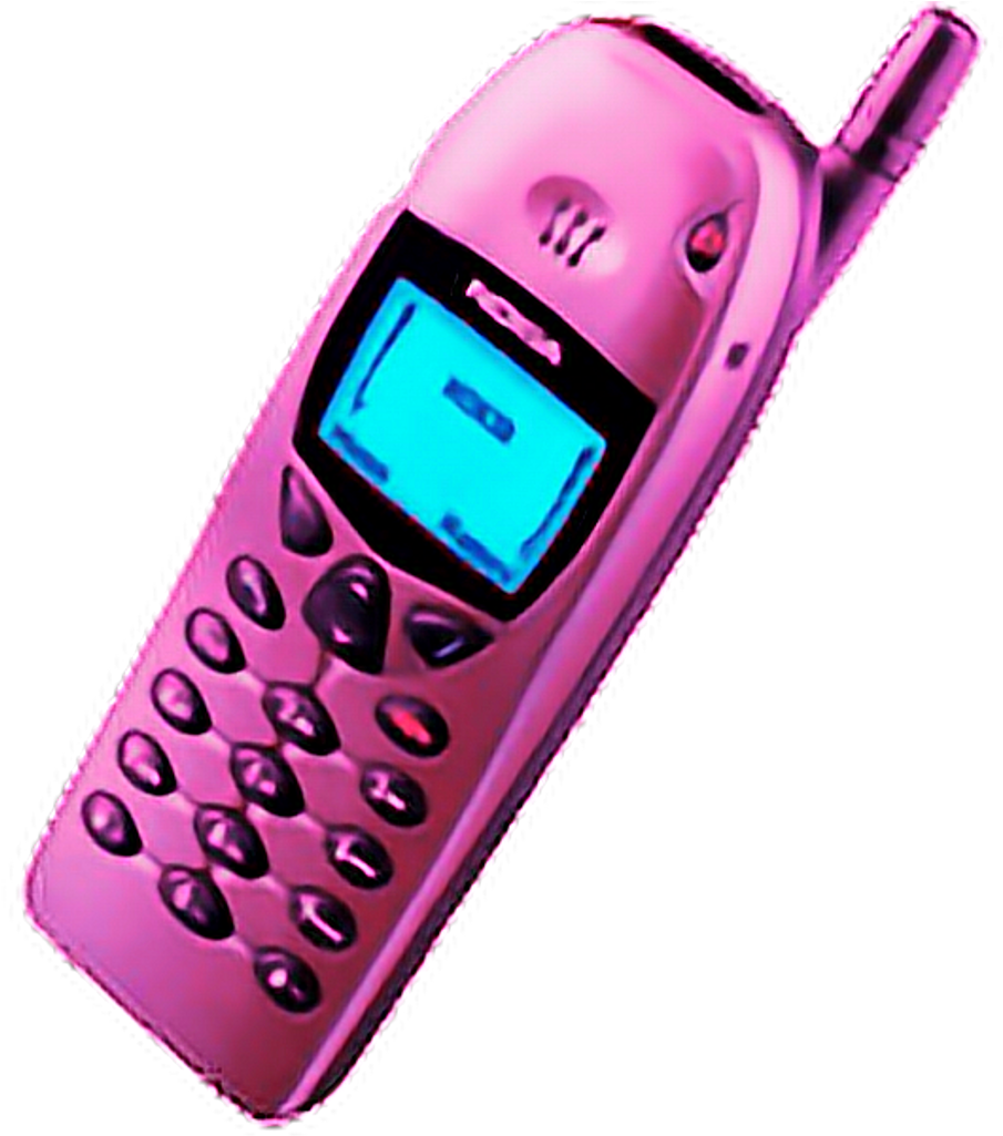 Aesthetic Vaporwave Tumblr Cellphone - Nokia 6110 (1024x1024), Png Download