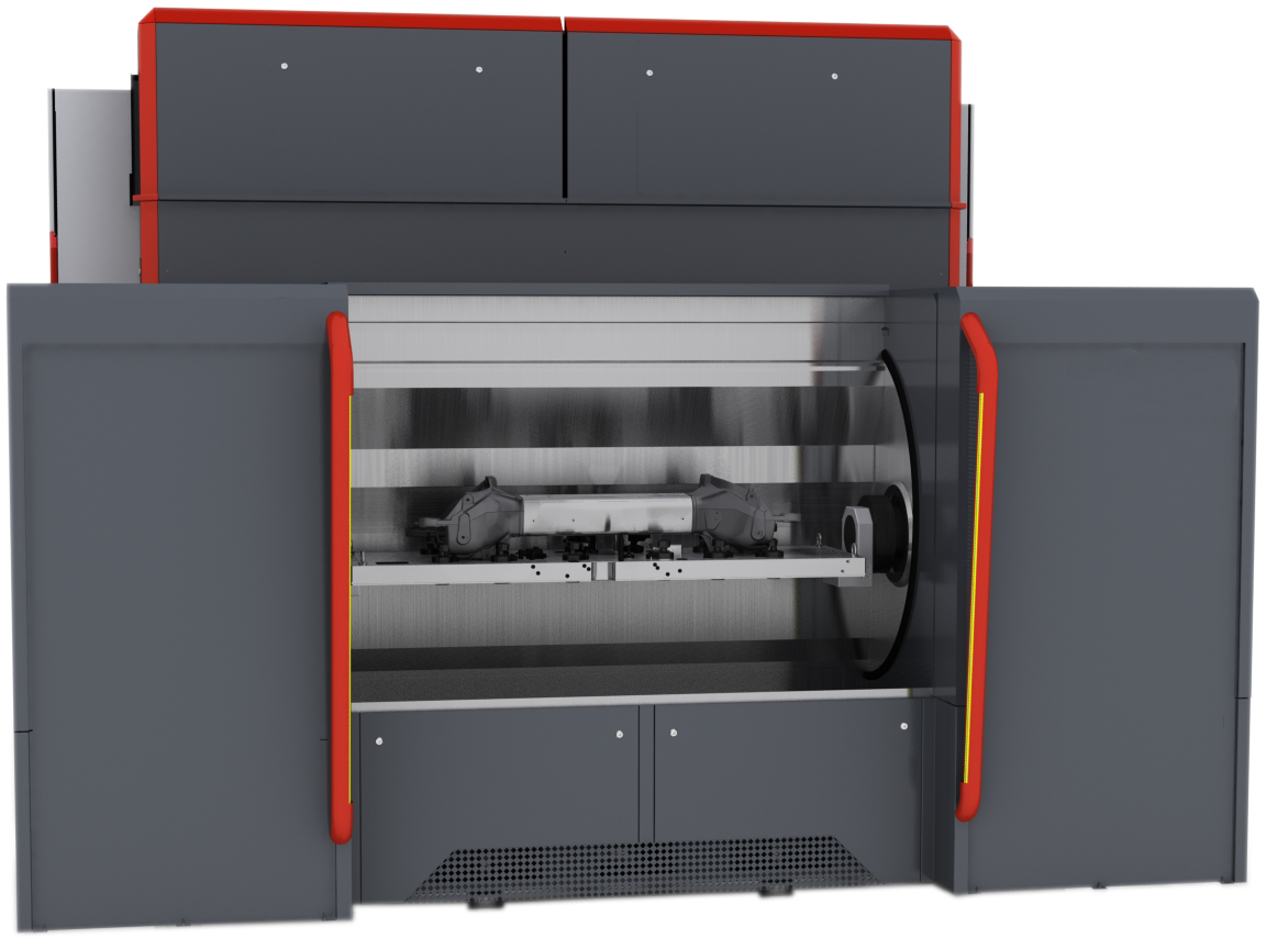 Meteor 1800 Flexible, Horizontal Machining Center - Planer (1920x1080), Png Download