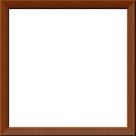 Brown Frame - Picture Frame (400x400), Png Download