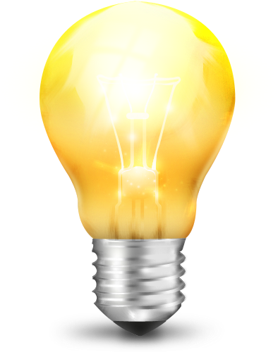 On Lamp Icon Png - Lamp Icon (500x500), Png Download