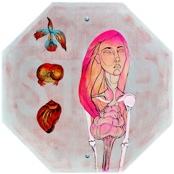 The State Of Being Kept From Harm, Cake, 2014, Painting - Painting (380x380), Png Download