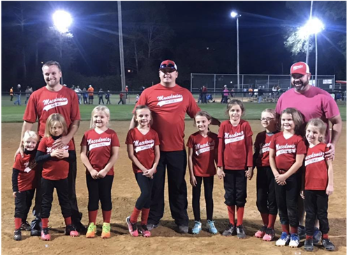 Roper's 8u Softball Team Runner Up Winners - Team (960x365), Png Download