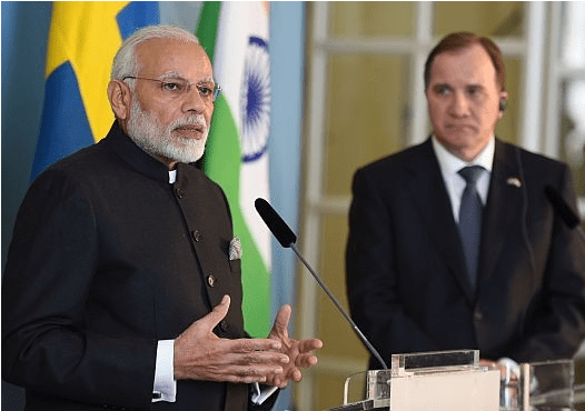 Narendra Modi In Denmark (684x456), Png Download