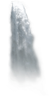 Waterfall Single - Igneous Rock (400x400), Png Download