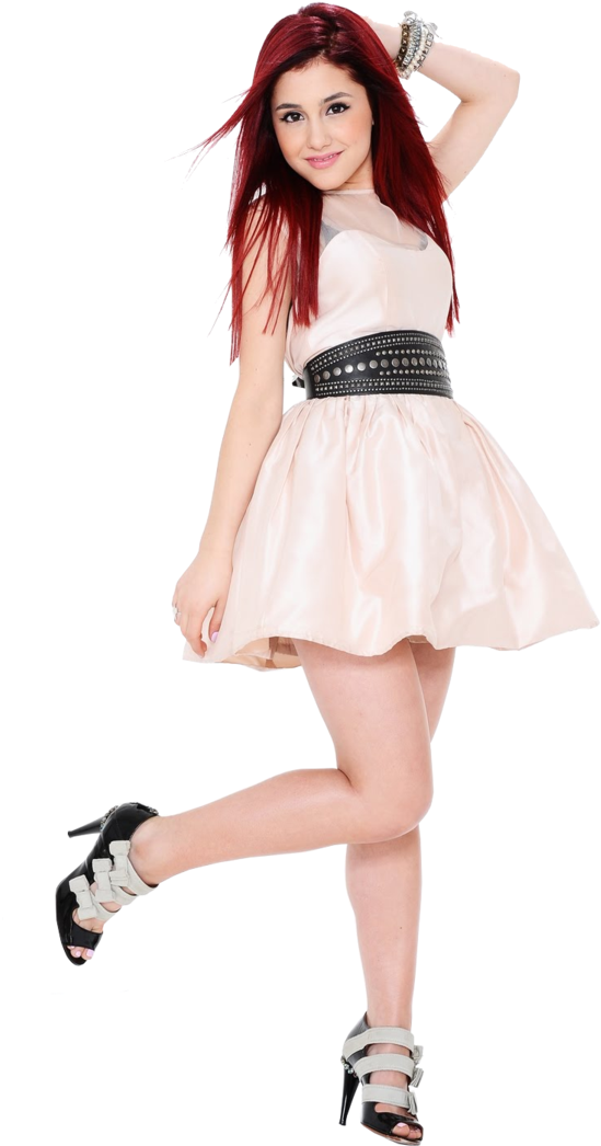 Ariana Grande Png - Ariana Grande Victorious Pale (655x1219), Png Download