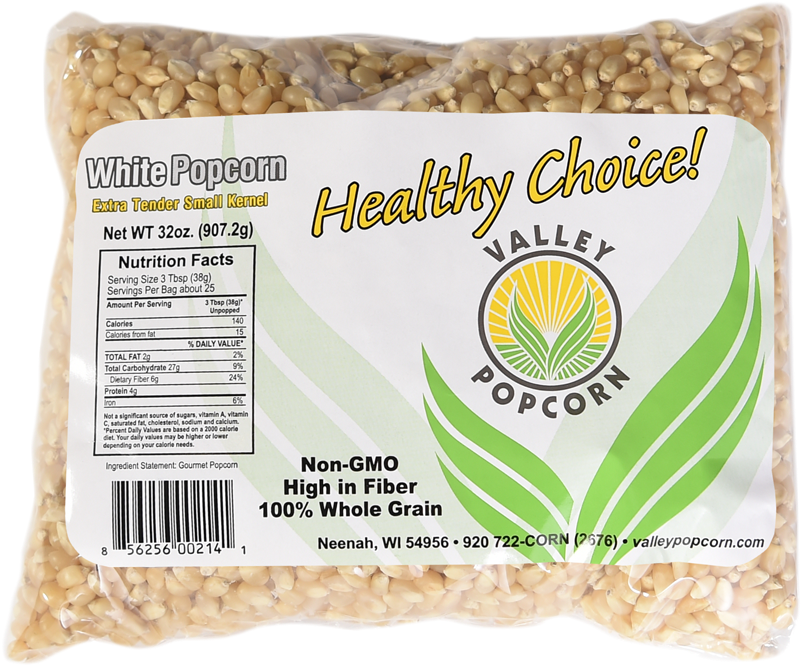 2 Lb Bag White Popcorn Seedsgf - Pillow (1000x1000), Png Download
