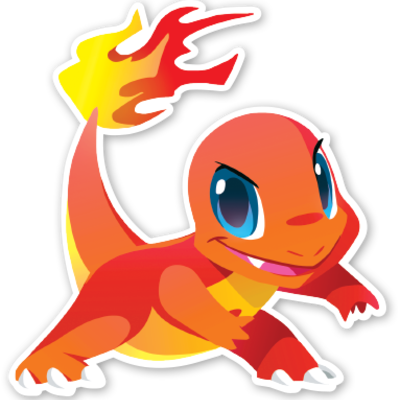 Stickers & Prints Receive A Sticker Or Print Of Your - Pokemon Fanart Charmander (400x400), Png Download