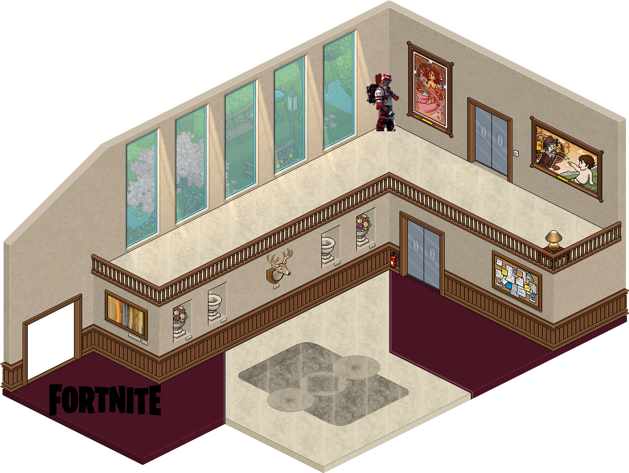 Fortnite - Architecture (1366x942), Png Download