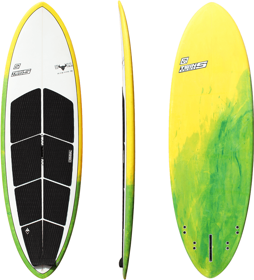 Bull - Surfboard (1000x1000), Png Download