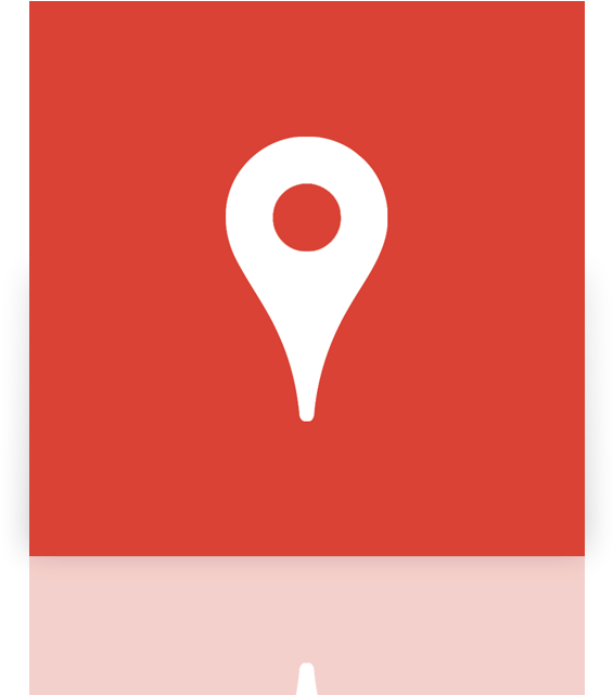 Mirror, Place, Google Icon - Graphic Design (640x640), Png Download
