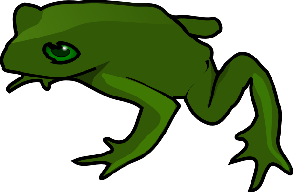 Clip Arts Related To - Frog Clip Art (600x394), Png Download