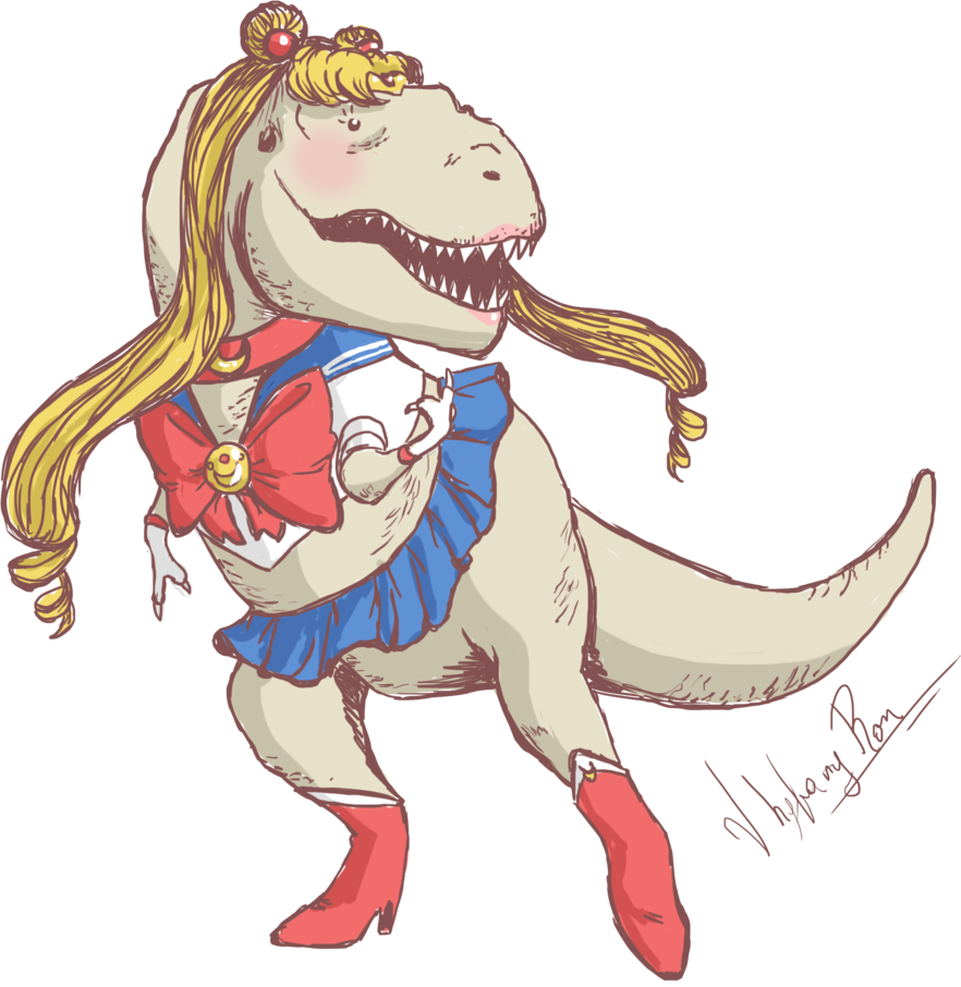 Trex Clipart Mouth - Cartoon (882x906), Png Download