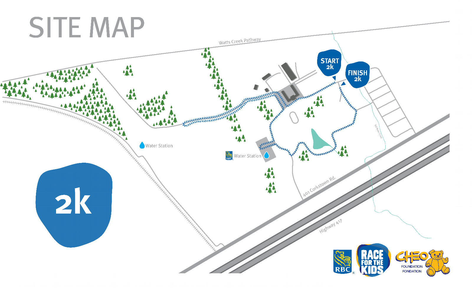 The 2k Course Is A Fully Accessible Route And Will - Rbc Race For The Kids (1600x979), Png Download