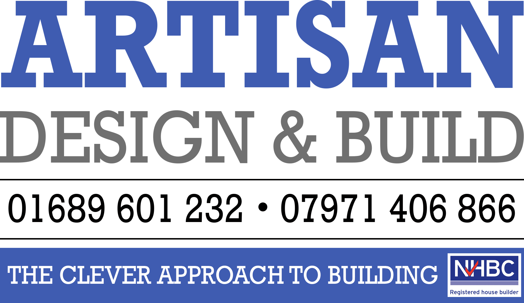 Artisan Design & Build Logo With Contact Details And - Design Grow Sell: A Guide To Starting Ss From Your (1825x1055), Png Download