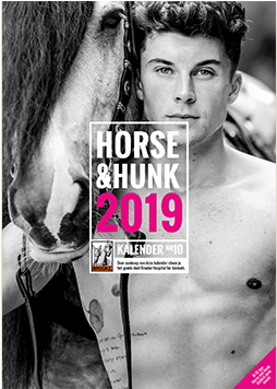 Horse And Hunk Calendar - Poster (494x355), Png Download