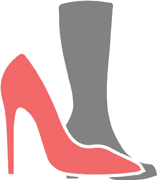 Shoes/heels Vector Icon - Shoe (500x500), Png Download