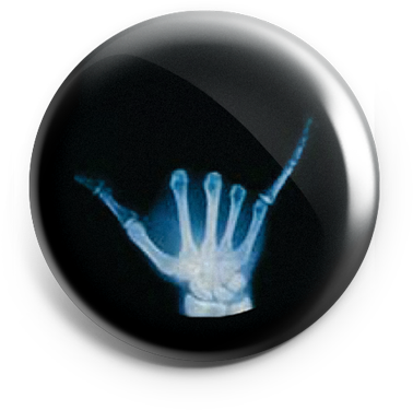 Hang Loose-outside The Box - Badge A Peel (483x459), Png Download