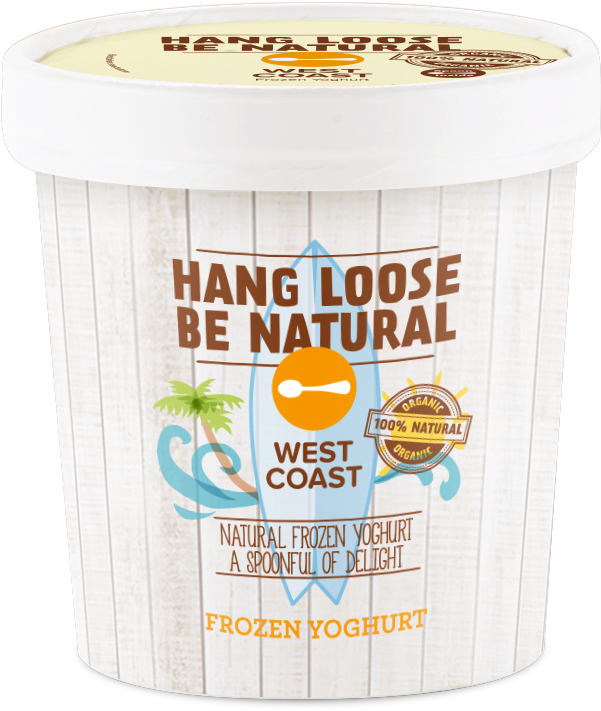 Download Hang Loose West Coast Frozen Yoghurt Full Size PNG Image
