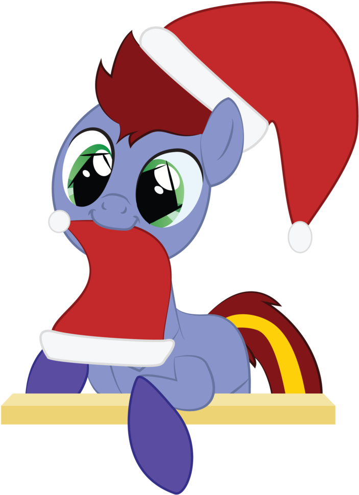 Mintysketch, Hat, Minty's Christmas Ponies, Oc, Oc - Cartoon Kangaroo (749x1024), Png Download