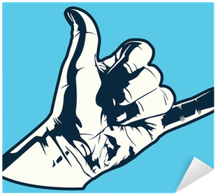 Hang Loose (400x400), Png Download