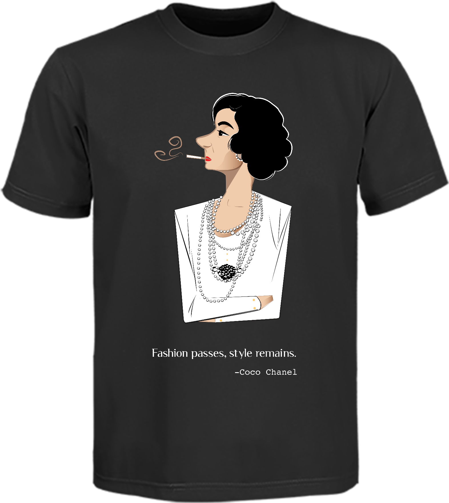 Coco Chanel - Active Shirt (1800x2400), Png Download